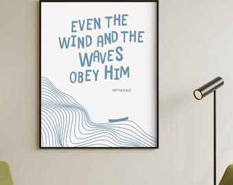 Salmo 23:5 Mi copa rebosa Cafetera Impresión de arte cristiano