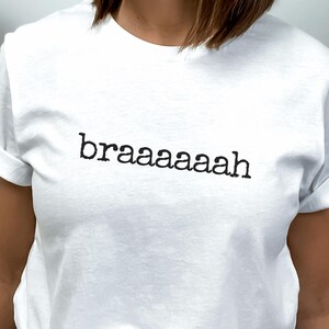 Braaaaaah | Hawaiian Pidgin Positivity T-Shirt, Funny Quote Tee, Unisex Softstyle Top, Aloha Gift, Island Vibes