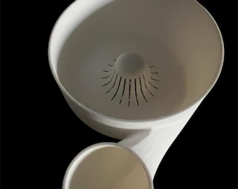 Berry washing system for tap