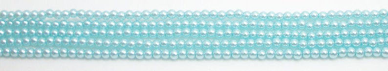 3mm Bronze Glass Pearls / Grade AAA 3mm Bronze glass pearls image 4