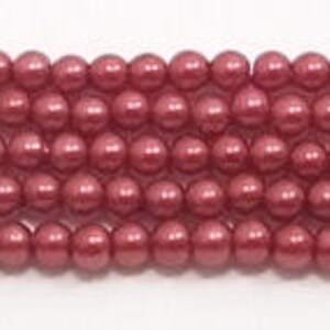 3mm Bronze Glass Pearls / Grade AAA 3mm Bronze glass pearls image 5