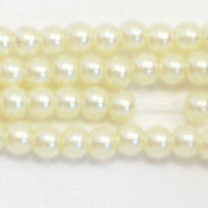 3mm Bronze Glass Pearls / Grade AAA 3mm Bronze glass pearls image 2