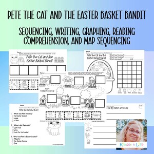 Pete the Cat and the Easter Basket Bandit Book Companion Activities