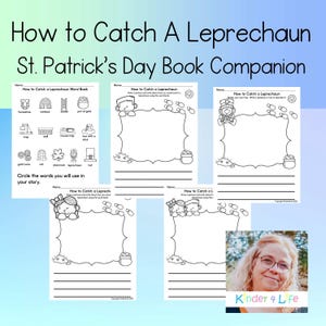 How to Catch a Leprechaun St. Patrick&#39;s Day Book Companion and Craft