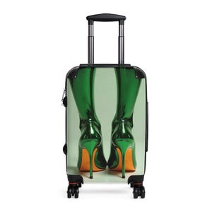 Chic High Heel Suitcase, Stylish Travel Luggage, Fashionable Suitcase with Unique Design, Trendy Carry-On for Jetsetters, Perfect Gift for