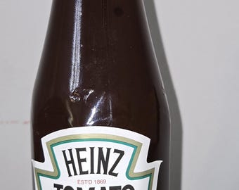 Vintage Heinz 57 Tomato Ketchup Bottle – 14 oz Unopened Glass Advertising