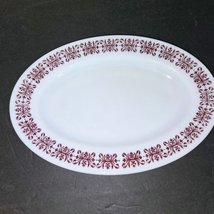Platter, Server, Anchor Hocking, Vintage, Serving, Dinnerware