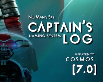 No Man's Sky: Diario del Capitán [7.0] (Guía para nombrar sistemas estelares y planetas) [PDF editable premium]