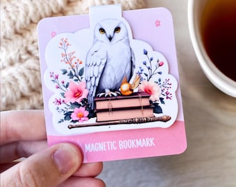 Wizard Magnetic Bookmark | Book Lovers Gift | Cute Bookmark | Bookish Gift | Book Lover