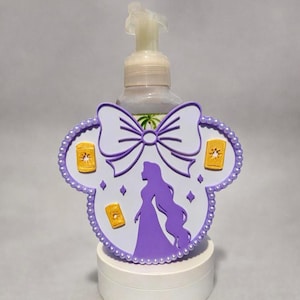 Rapunzel Inspired Soap Holder | Tangled Inspired Bathroom Decor | Makeup Brush Holder | Princess Desk Organizer | Pen And Pencil Holder