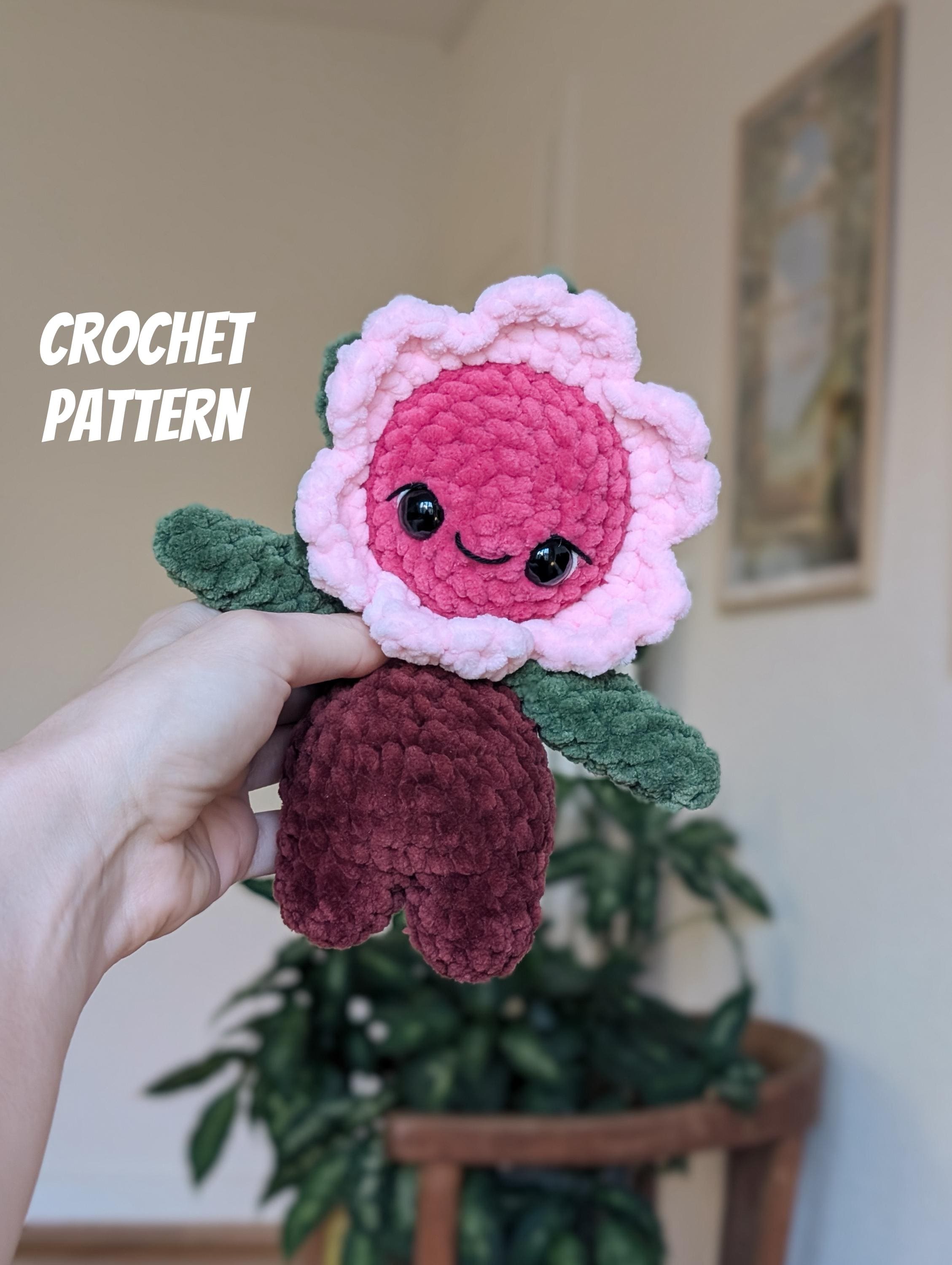 No-Sew Sakura Flower Amigurumi Pattern