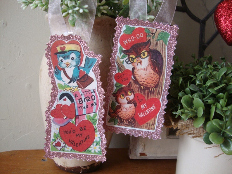 gifts for friends Valentine/'s Day gifts decorative tags shabby chic home decor I love you ornament Sentimental gifts