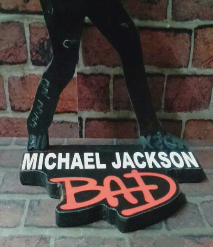 Michael Jackson Bad - FIGURE II - 20 Cm Fibreboard Viniyl/plot ...