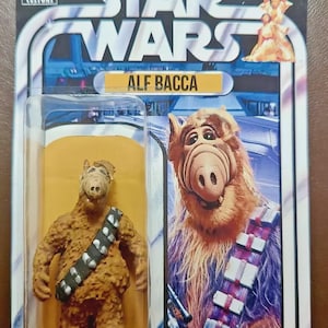 Alf Chewbacca - Melmac Star Wars Custom Fan Art Mashup Action Figure