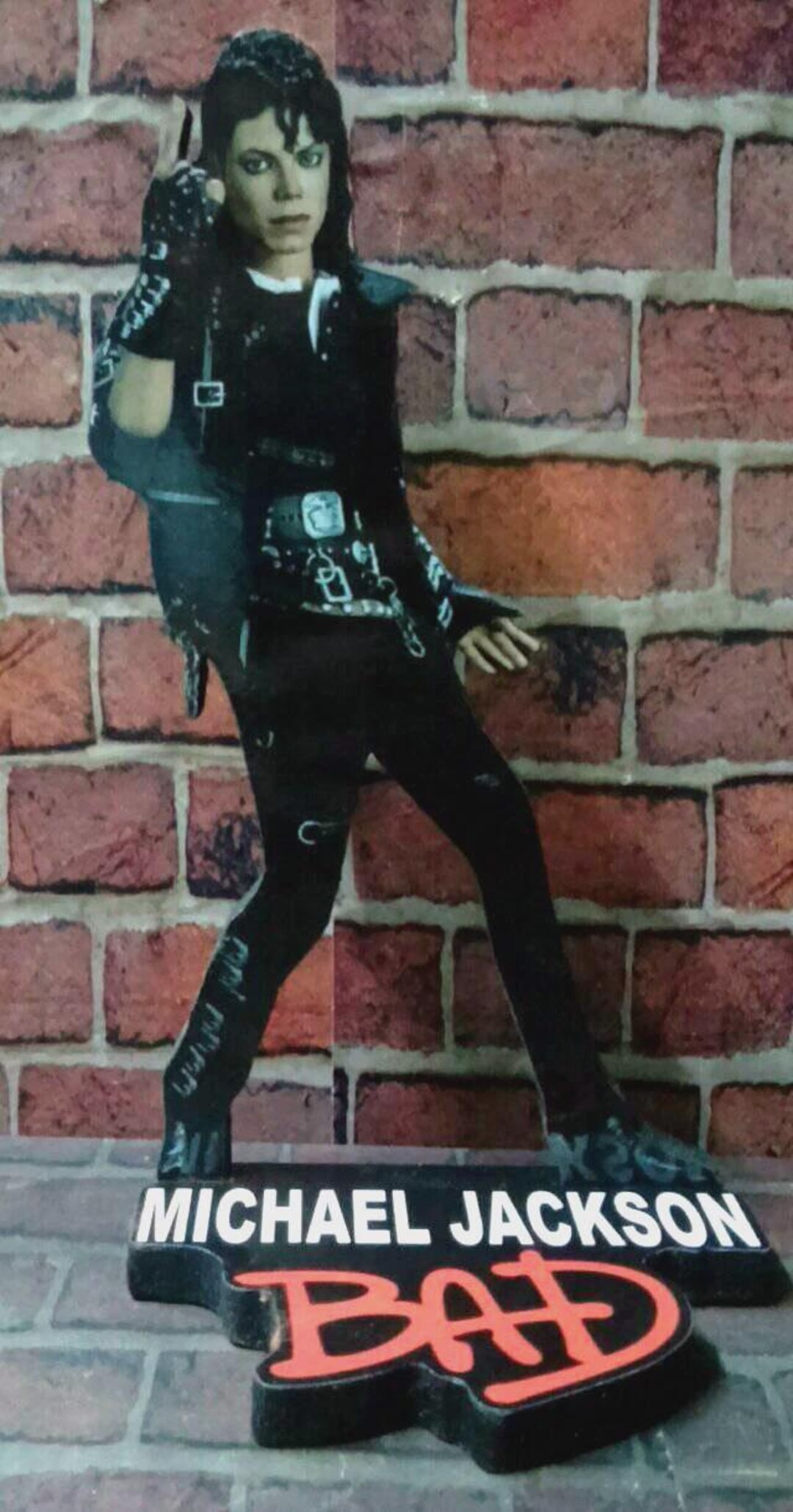 Michael Jackson Bad - FIGURE II - 20 Cm Fibreboard Viniyl/plot ...