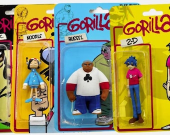Gorillaz SUPERPLASTICフィギュアセット 4体セット Superplastic x Gorillaz Song Machine Band Full Set Figure - US