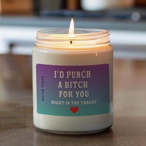 Best Friend Gift Funny birthday gift Candle Gift, Friend Birthday Gift Scented Soy Candle, Cozy Home Decor, Vegan Candle, Custom Scent