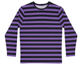 Camisas Para Hombre, Verano, Otoño, Manga Larga, Cuello Redondo, Geometría, Ajuste