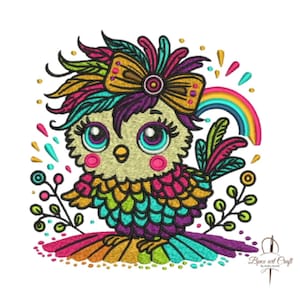 Cute Chicken Embroidery Design – Digital Embroidery Design for Embroidery Projects