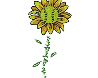 Sunflower Embroidery Design – "You Are My Sunshine" Digital Download