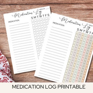 Medikationstagebuch,Medikations Tracker,Medizinischer Planer,Gesundheits Tracker,Pill Organizer,