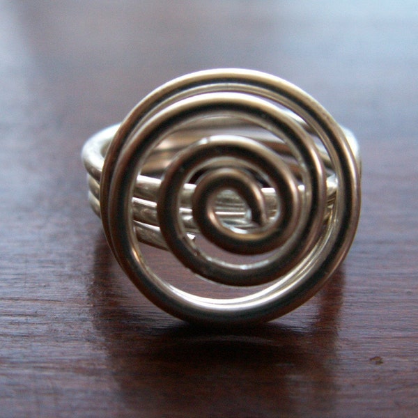 Wonder Twin Power Ring - Small.  Sterling Silver.