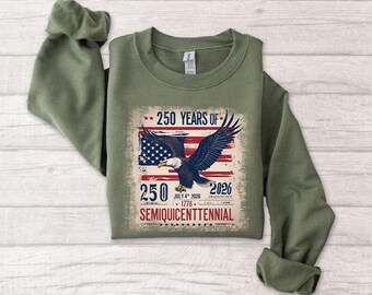 アメリカ建国250周年記念ユニセックススウェットシャツ、アメリカの誕生日