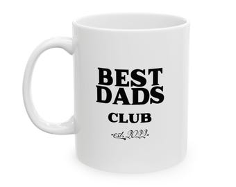 Personalized Best Dads Club Mug, Father's Day Gift