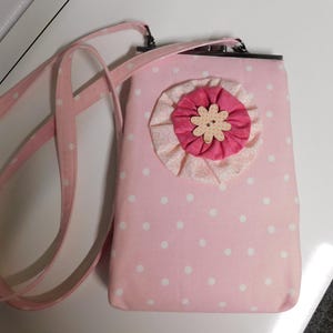 Pink with Bow Crossbody Bag