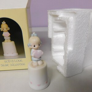 Precious Moments &quot;God is Love, Dear Valentine&quot; figurine