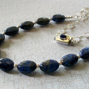 Lapis & Sterling Necklace image 4