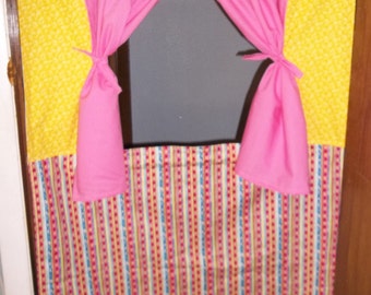 Doorway Puppet Theater Curtain