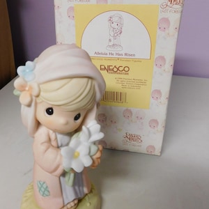 Precious Moments &quot;Alleluia He Has Risen&quot; figurine 1999