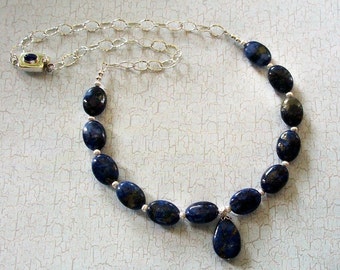 Lapis & Sterling Necklace