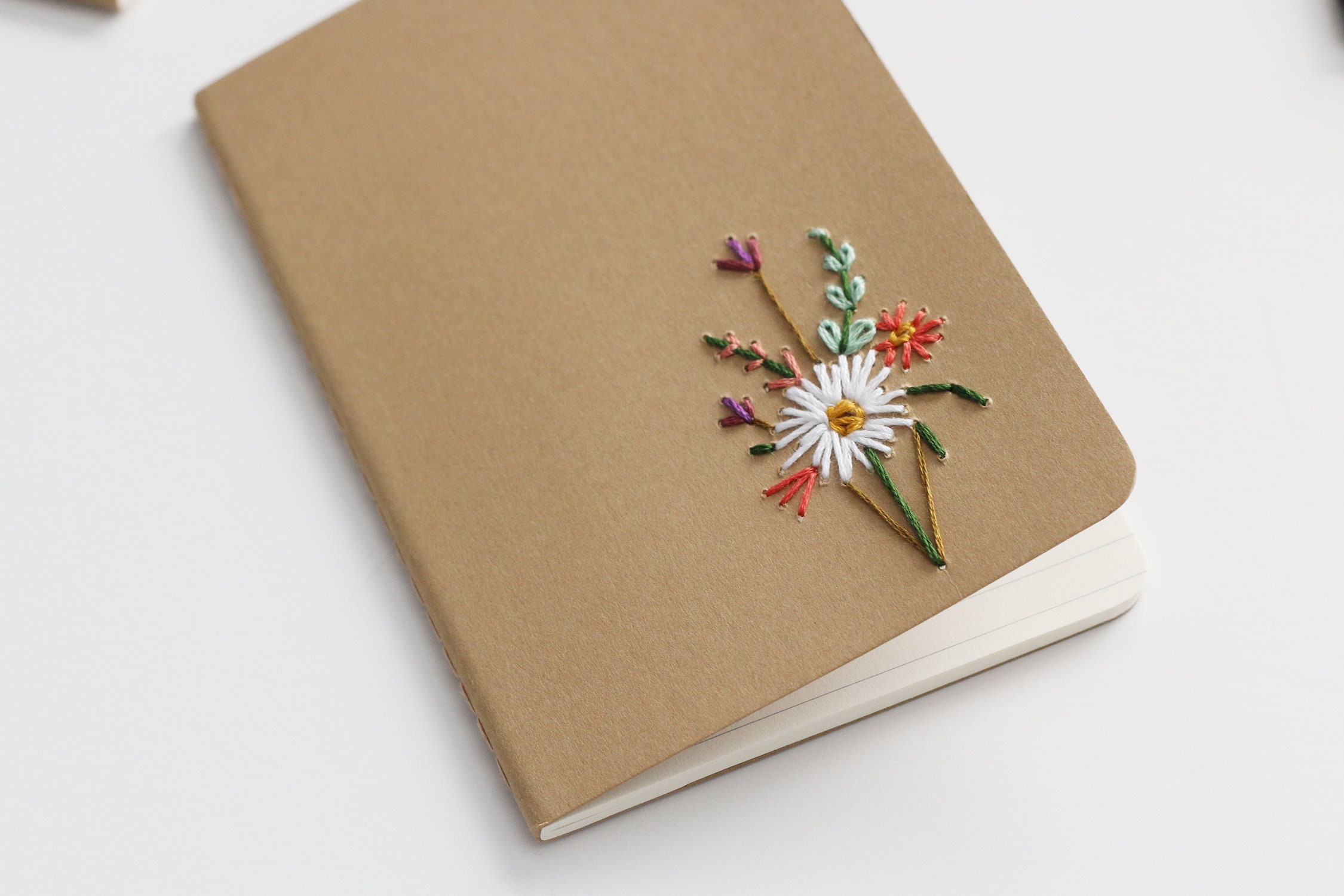 Embroidered Fabric Stitch Book to Make for Sketch, Journal or Needlework  PDF 