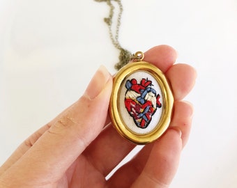 Anatomical Heart- anatomy, red, veins, heart