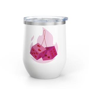 Romantischer Weinbecher, 12 Unzen - Perfekt für Hochzeiten, Jubiläen, Verlobungen, Geschenke für sie, Trinkgefäße zum Thema Liebe