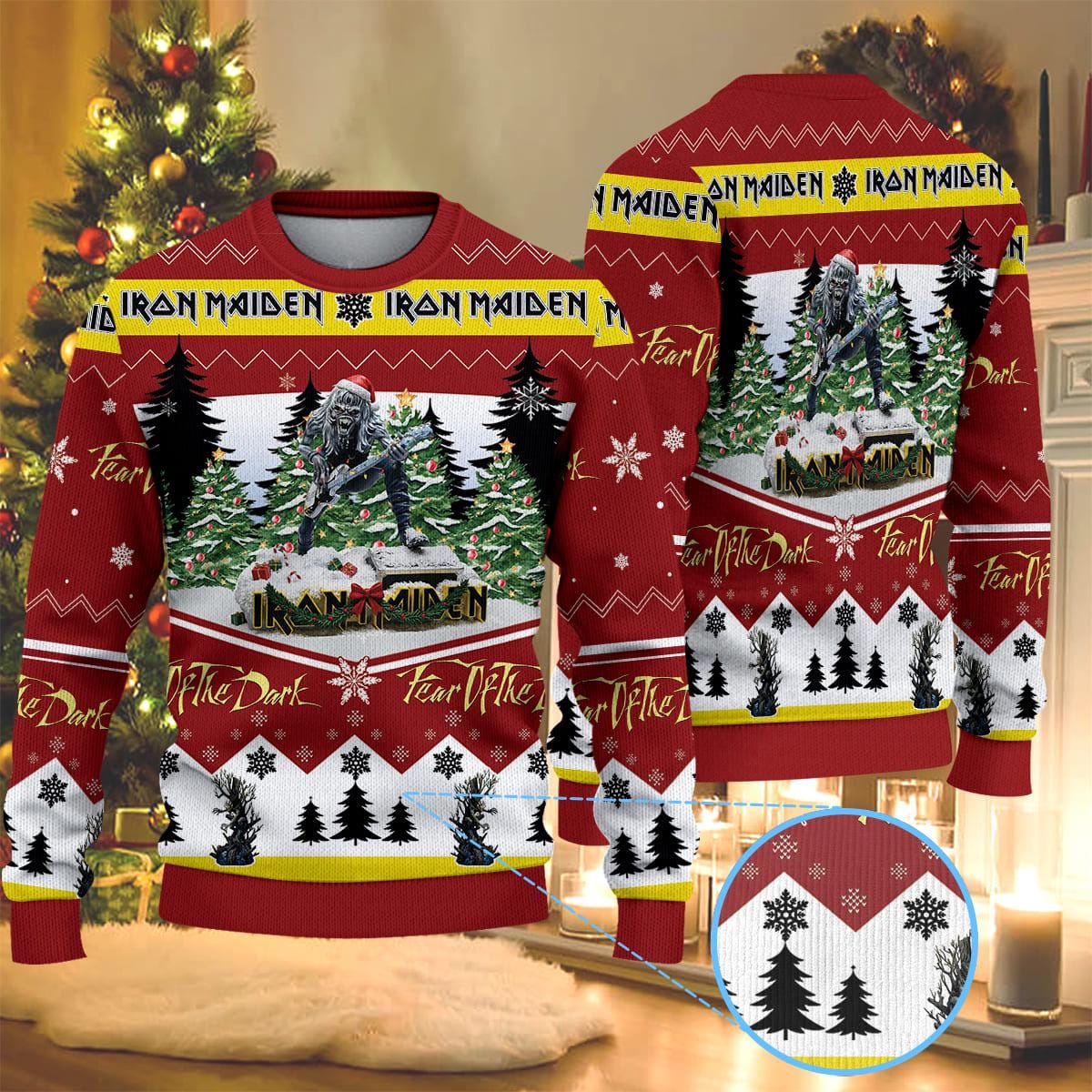 Iron Maiden Christmas Sweater UK