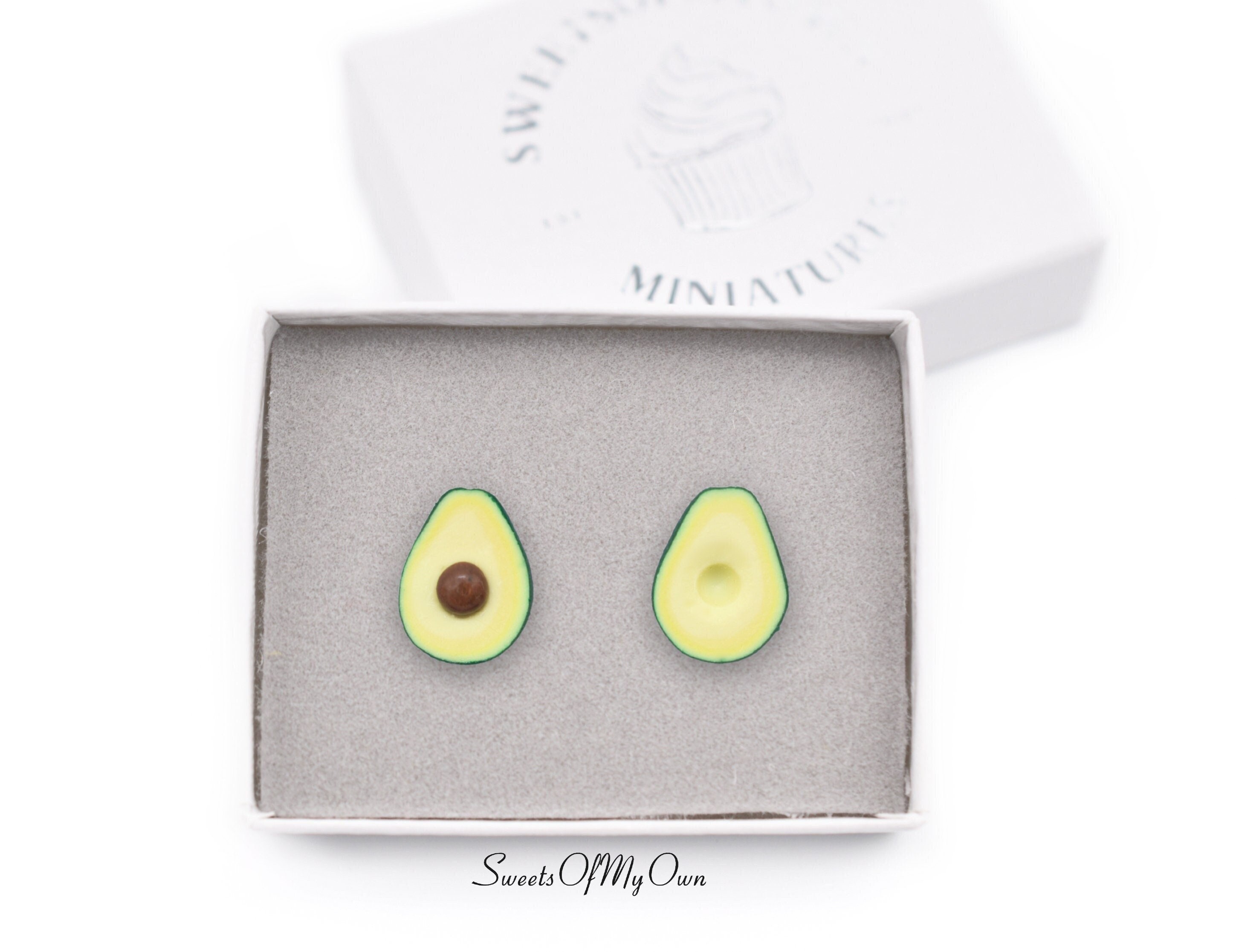 Avocado stud best sale earrings