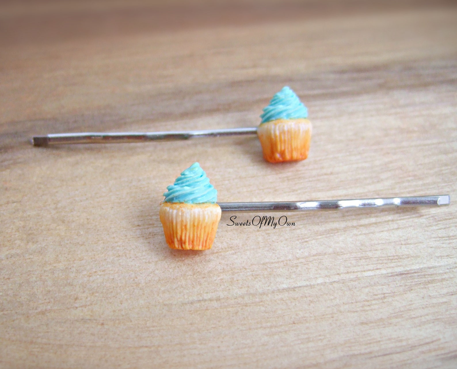 Macaron Hair Cuff - Turquoise