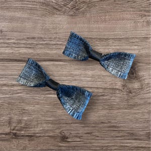 Set of 2 Black Gray Bow Kitchen Refrigerator Magnets Super Strong Whiteboard College Dorm