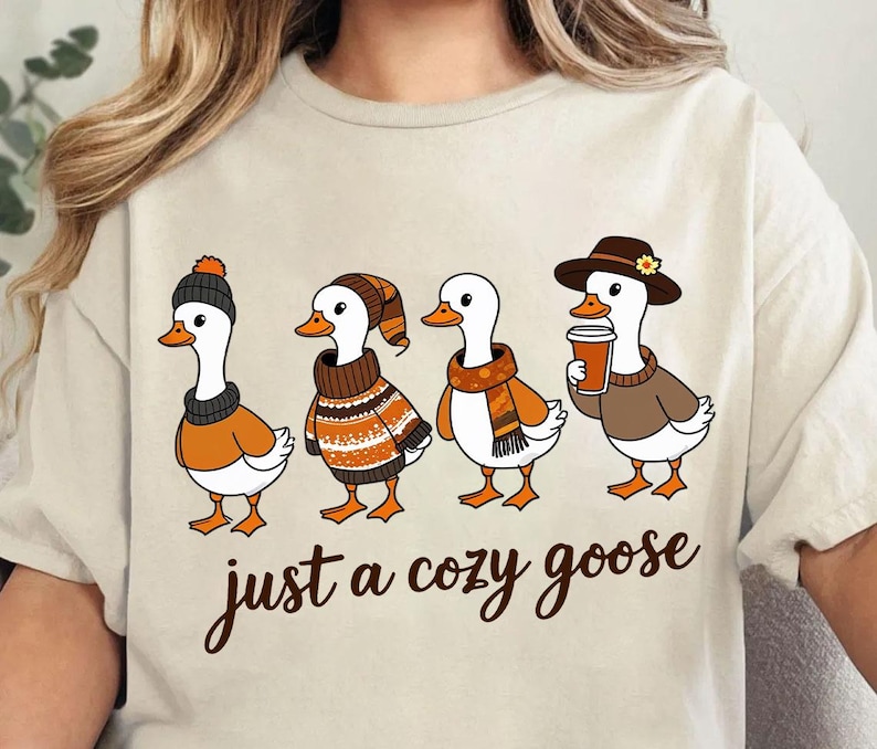 Fall Png Bundle Retro Cozy Goose Pumpkin Boho Crazy Fall Vibes Feeling ...