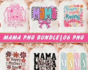 Mothers Day PNG Bundle Checkered Mama Coquette Bow Motherhood Sarcastic Retro Happy Mothers Day Mom Life Floral Mom Png Sublimation