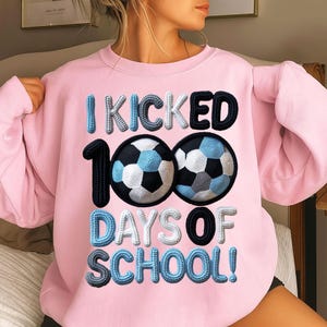 100 dagar av skolan PNG-paket fuskgarnvirkning 100 dagar ljusare lär kärleksarbete av hjärta kokett rosett mysig realistisk stickning PNG sublimering bild 7