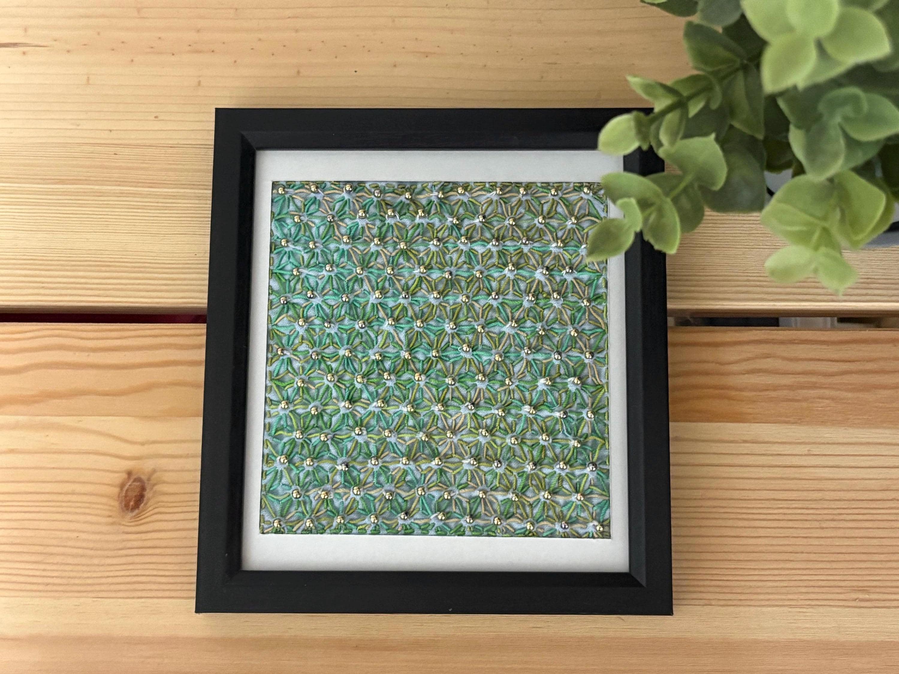Sashiko Frame - Etsy