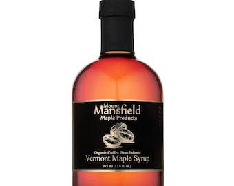 Mansfield Maple Coffee Bean Infused Vermont Maple Syrup