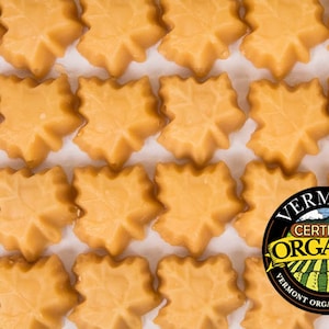 Mansfield Maple-Certified Organic- Pure Vermont Maple Sugar Candy- Choice of Size