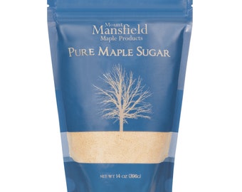 Mansfield Maple Granulated Pure Vermont Maple Sugar