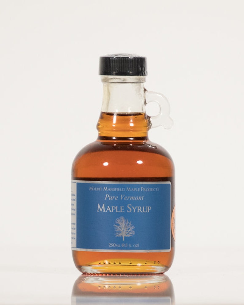 Mansfield Maple 250ml Pure Vermont Maple Syrup in Glass Bottle Etsy