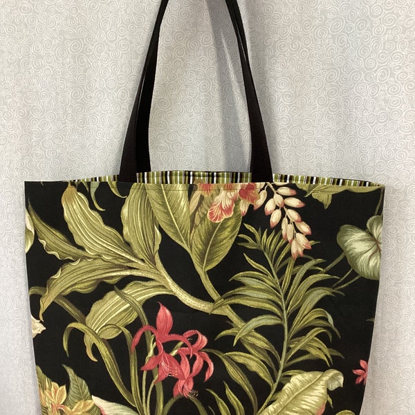 Beach Bag, Diaper BAG, Extra Large Tote, Work BAG, Yoga BAG, Tropical